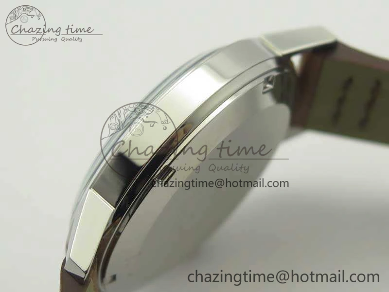 Seamaster 30 1962 SS TW Best Edition White Dial YG Markers On Leather Strap MIYOTA8215