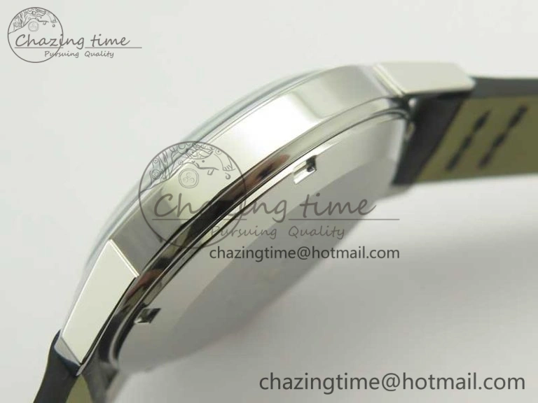 Seamaster 30 1962 date SS TW Best Edition White Dial Silver Markers On Black Leather Strap MIYOTA 8215