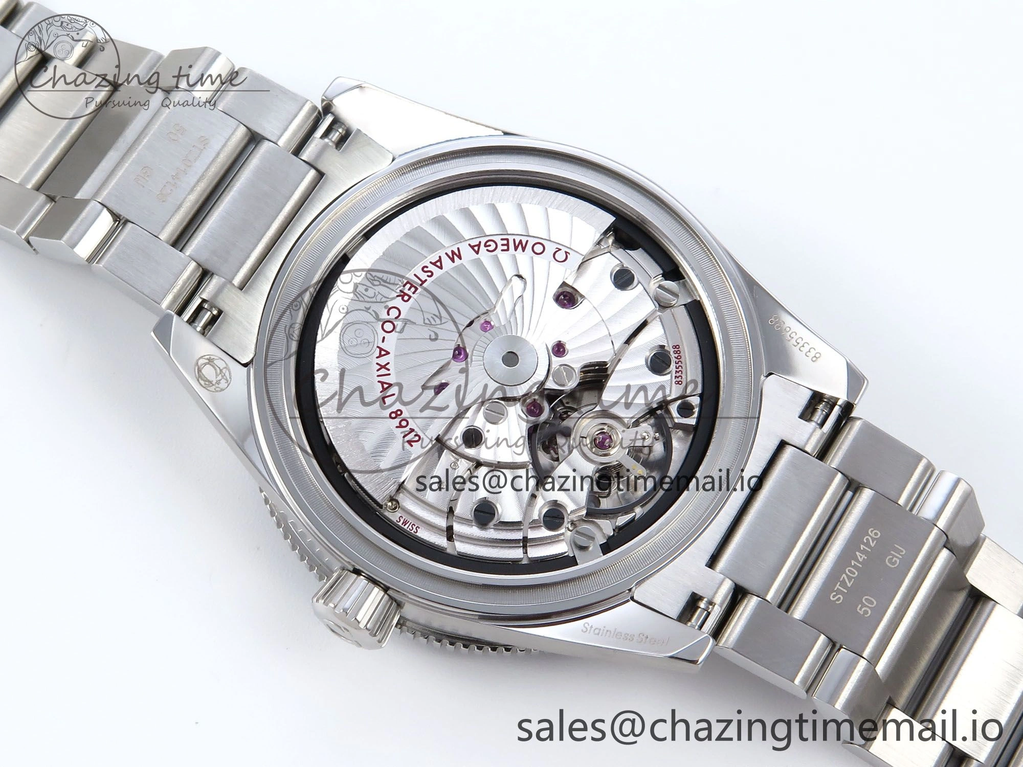 Seamaster 300 Heritage SS VSF 1:1 Best Edition Blue Dial on SS Bracelet A8912