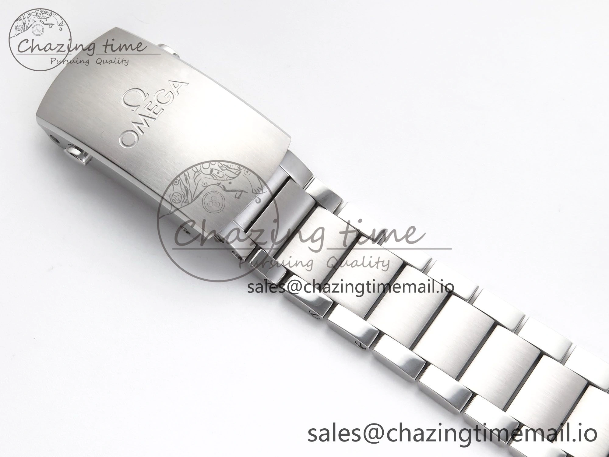 Seamaster 300 Heritage SS VSF 1:1 Best Edition Blue Dial on SS Bracelet A8912