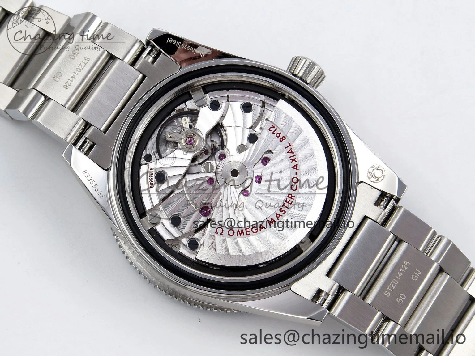 Seamaster 300 Heritage VSF 1:1 Best Edition Black Dial on SS Bracelet A8912 Super Clone