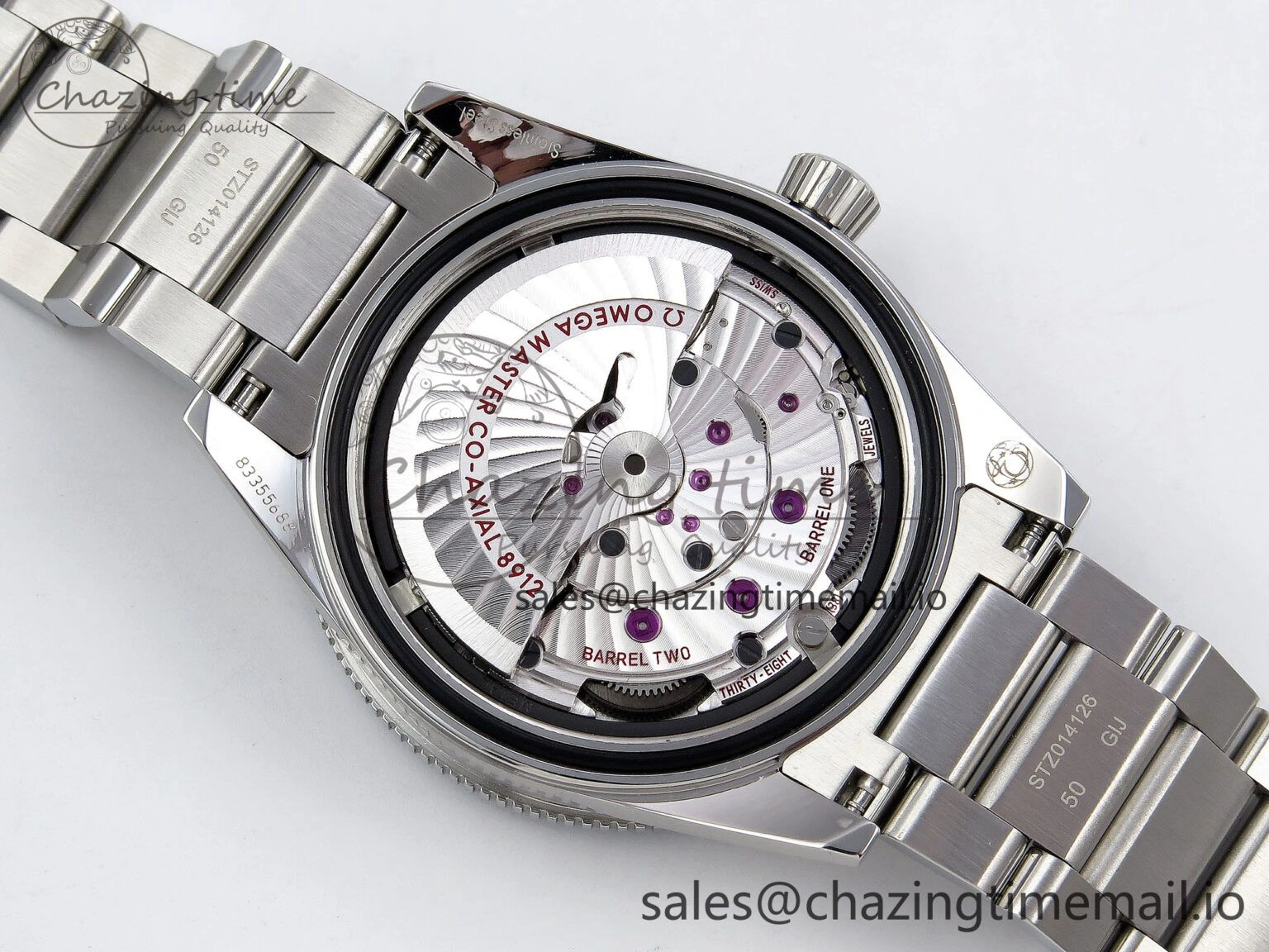Seamaster 300 Heritage VSF 1:1 Best Edition Black Dial on SS Bracelet A8912 Super Clone