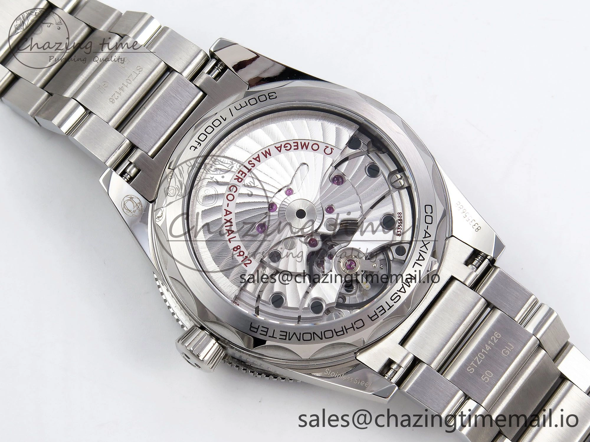 Seamaster 300 Heritage VSF 1:1 Best Edition Black Dial on SS Bracelet A8912 Super Clone