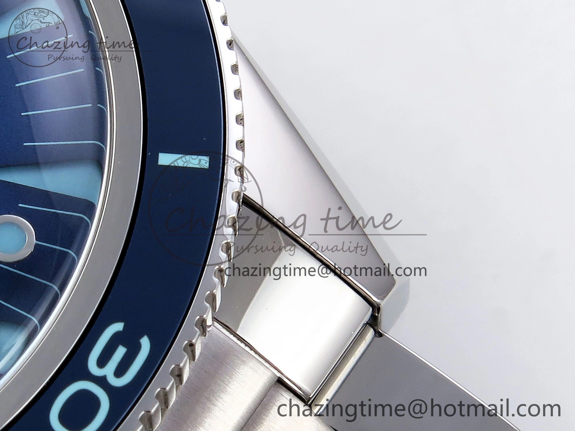 Seamaster 300 Heritage VSF 1:1 Best Edition Blue Dial on SS Bracelet A8912 Super Clone