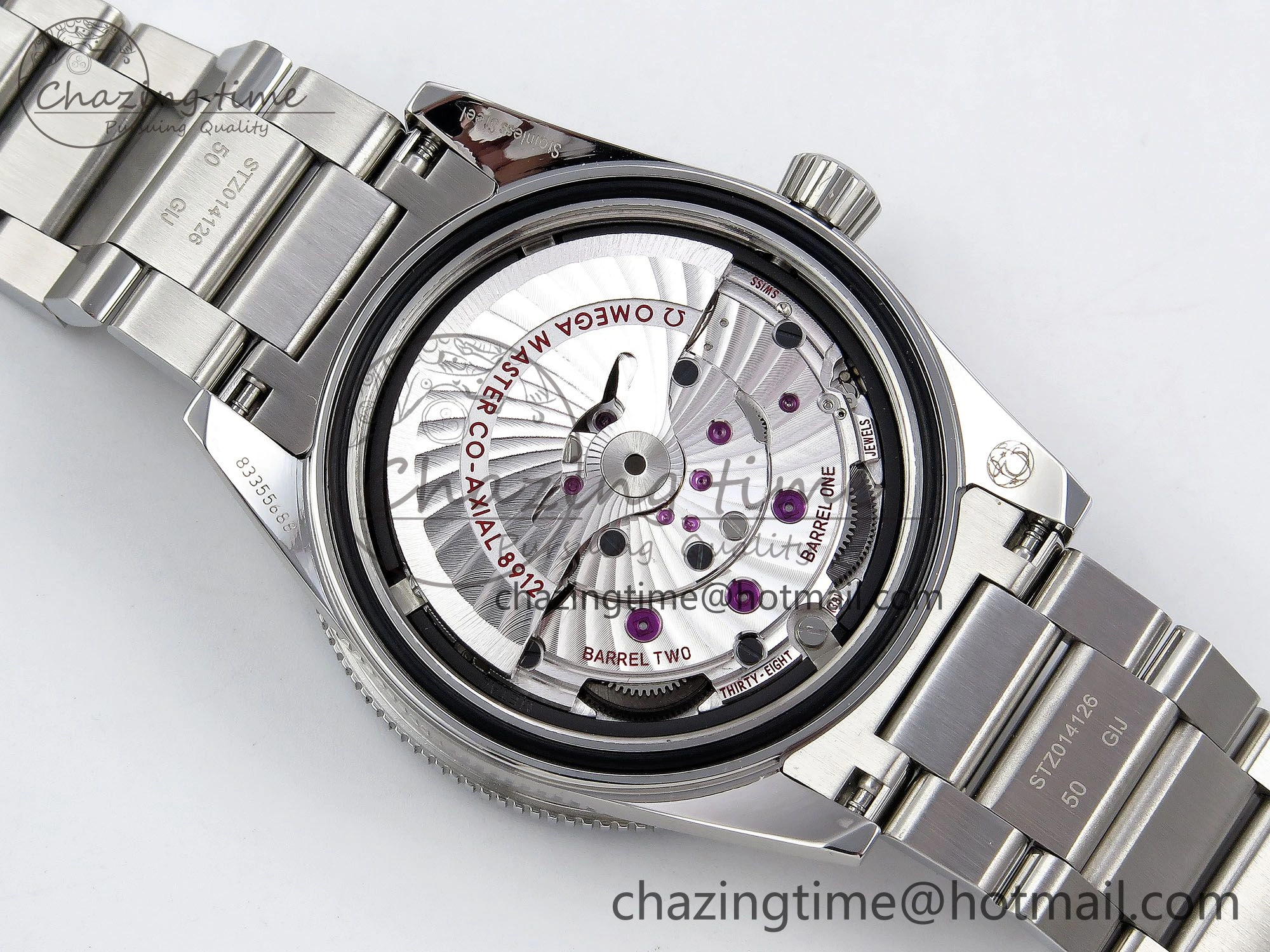 Seamaster 300 Heritage VSF 1:1 Best Edition Blue Dial on SS Bracelet A8912 Super Clone