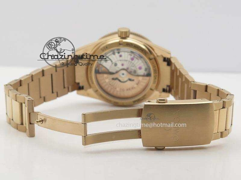Seamaster 300 Master Co-Axial Liquidmetal V6F Best Edition RG On RG Bracelet A8400 (Free Nylon Strap)