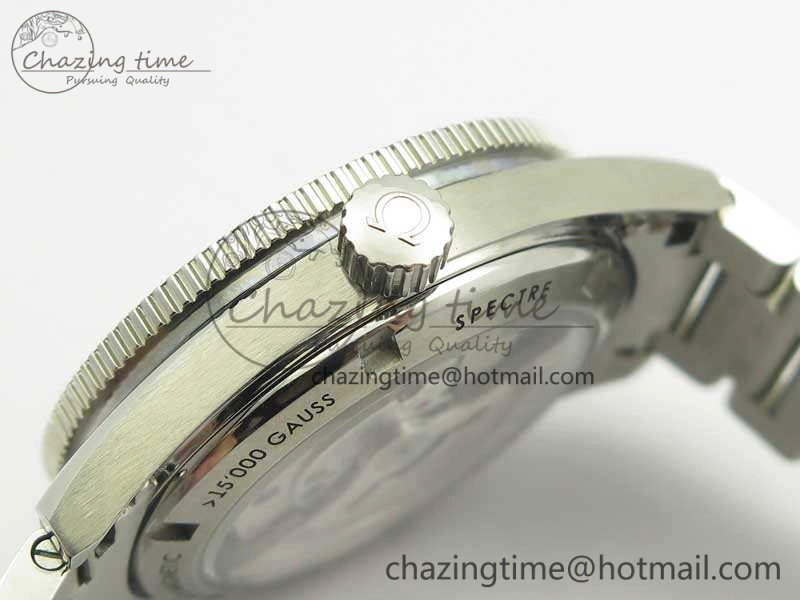 Seamaster 300 Master Spectre SS MKS Best Edition Black Dial On SS Bracelet A8400