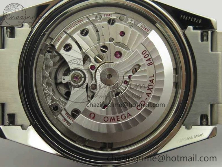 Seamaster 300 Master Spectre SS MKS Best Edition Black Dial On SS Bracelet A8400