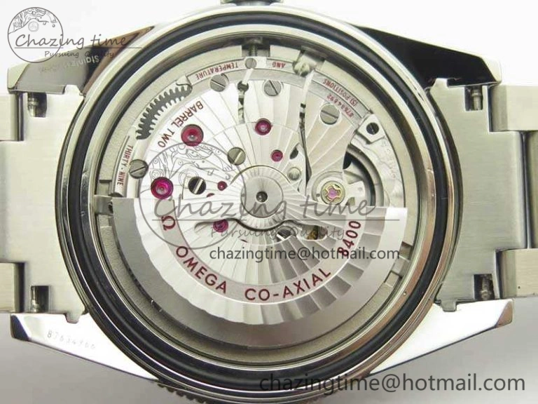Seamaster 300 Master Spectre SS MKS Best Edition Black Dial On SS Bracelet A8400