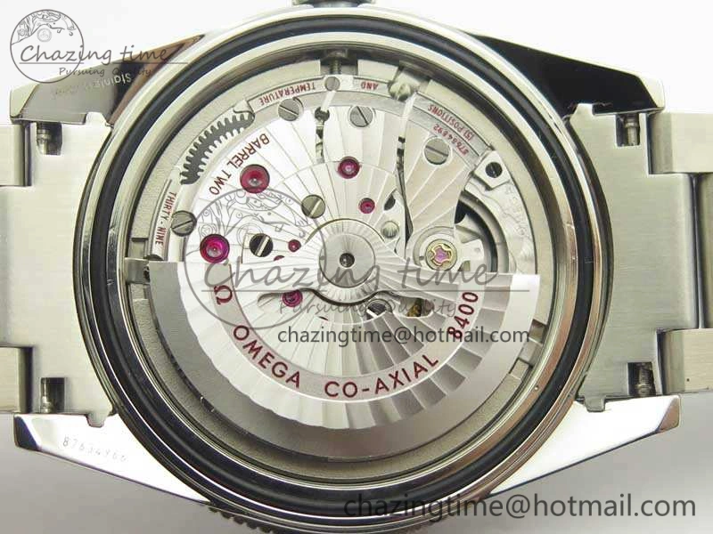 Seamaster 300 Master Spectre SS MKS Best Edition Black Dial On SS Bracelet A8400