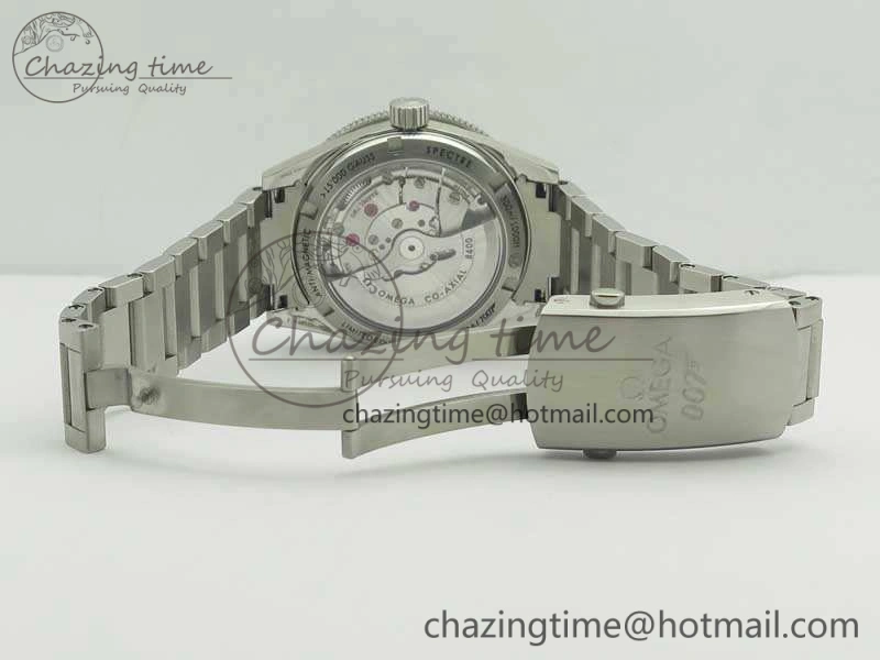 Seamaster 300 Master Spectre SS MKS Best Edition Black Dial On SS Bracelet A8400