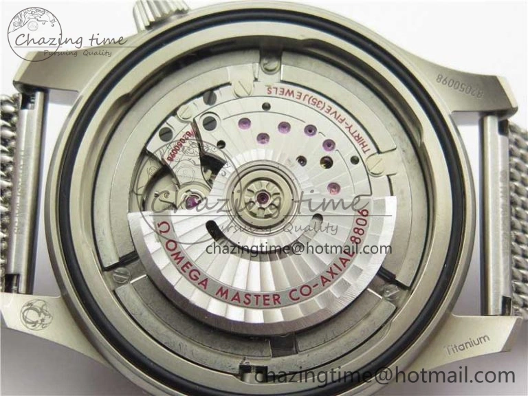 Seamaster 300 “No Time to Die” Limited Edition ORF 1:1 Best Edition on SS Mesh Bracelet A8806 (Free Nato Strap)