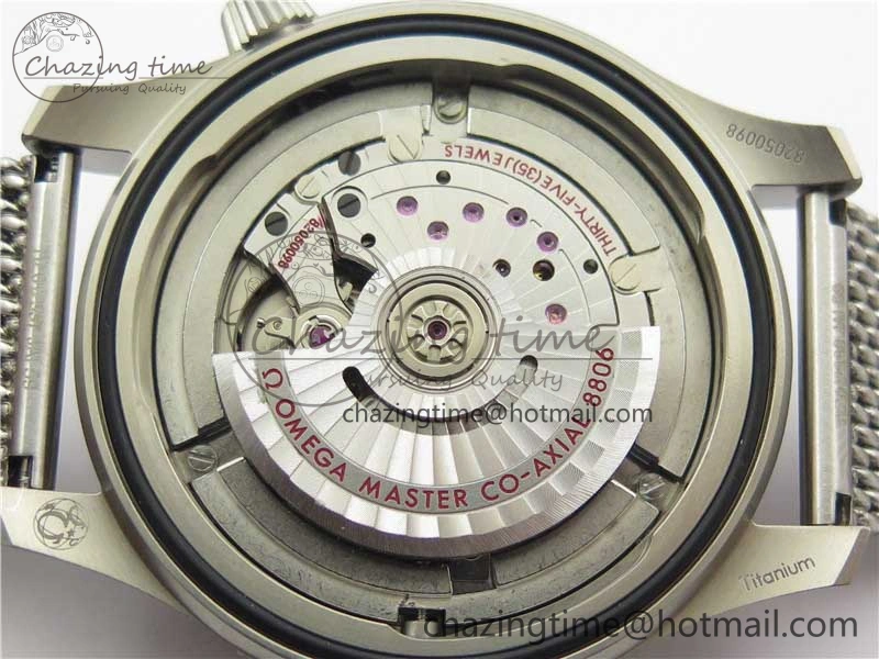 Seamaster 300 “No Time to Die” Limited Edition ORF 1:1 Best Edition on SS Mesh Bracelet A8806 (Free Nato Strap)