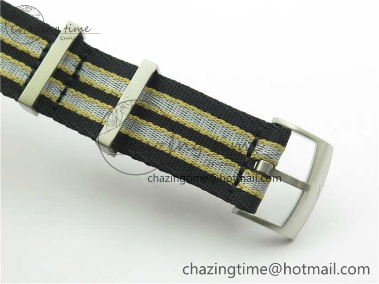 Seamaster 300 “No Time to Die” Limited Edition ORF 1:1 Best Edition on SS Mesh Bracelet A8806 (Free Nato Strap)