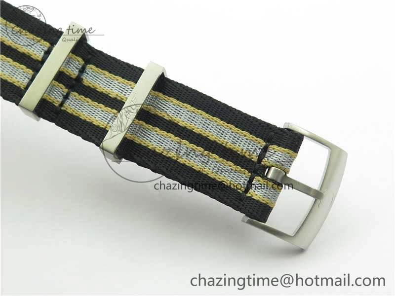Seamaster 300 “No Time to Die” Limited Edition ORF 1:1 Best Edition on SS Mesh Bracelet A8806 (Free Nato Strap)