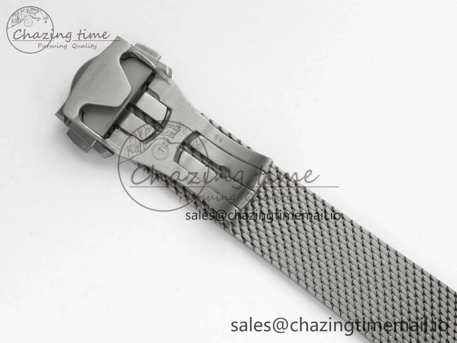 Seamaster 300 “No Time to Die” V6 Titanium VSF 1:1 Best Edition On Titanium Mesh Bracelet A8806 (Free Nato)