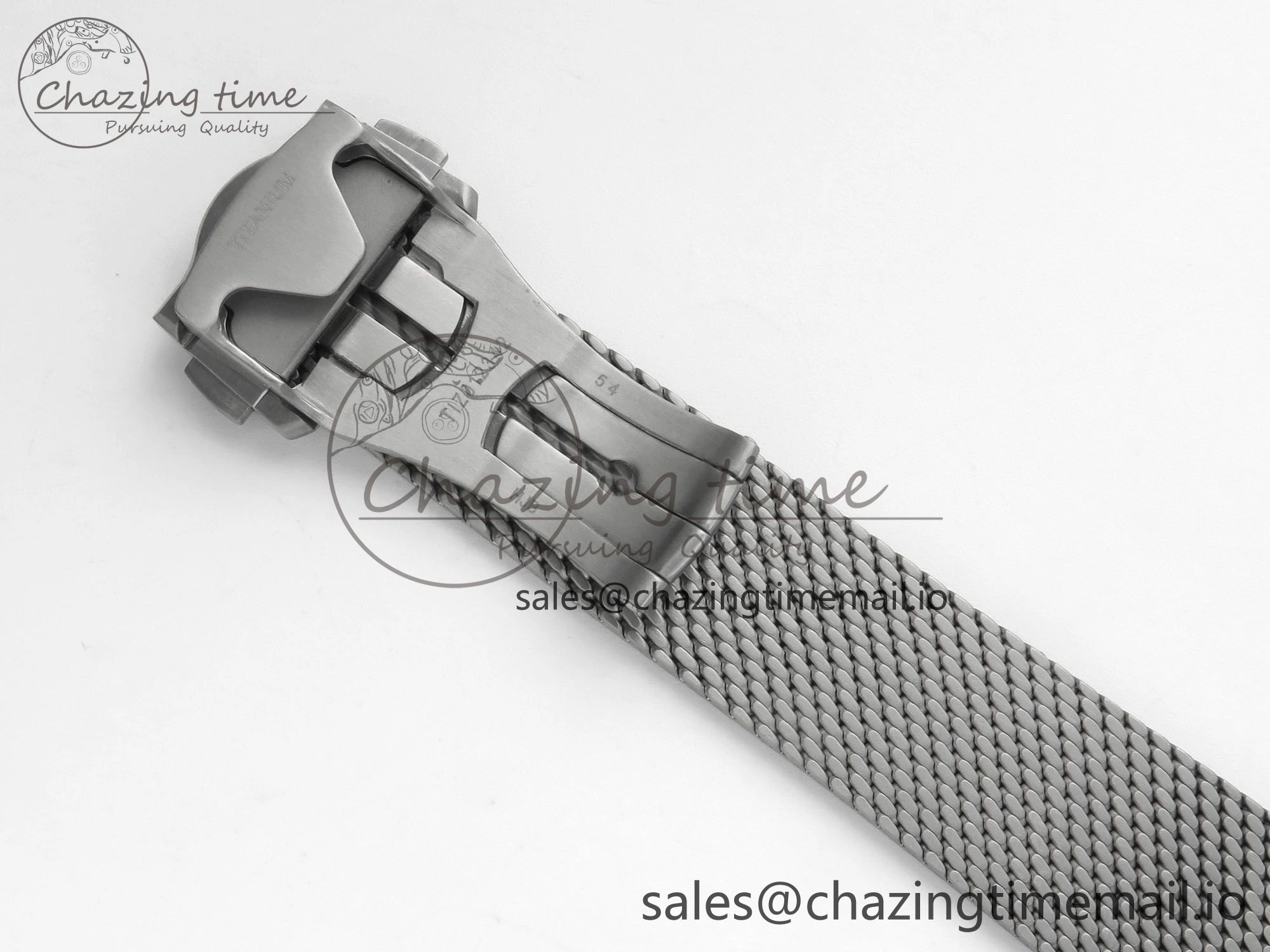 Seamaster 300 “No Time to Die” V6 Titanium VSF 1:1 Best Edition On Titanium Mesh Bracelet A8806 (Free Nato)