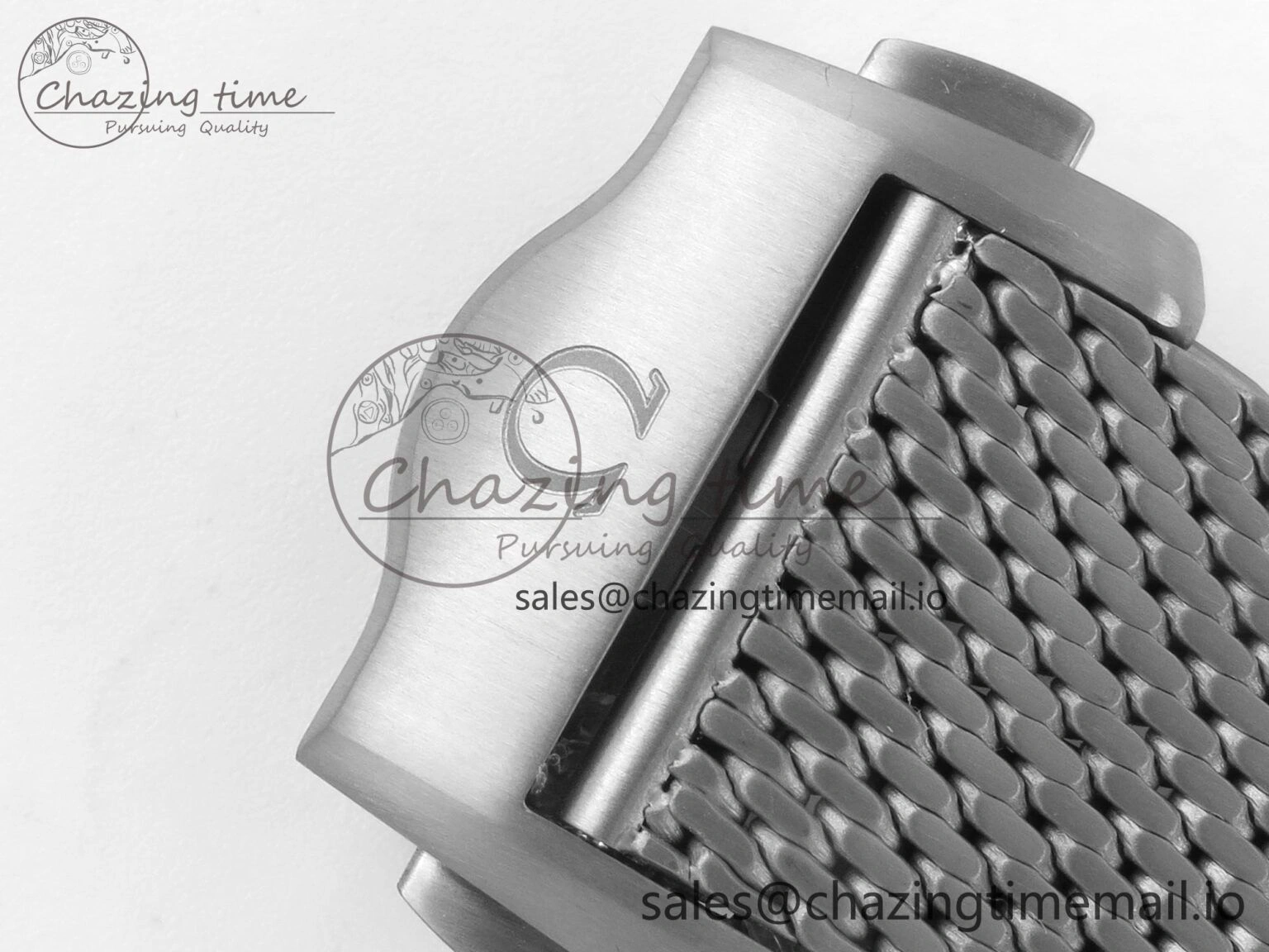 Seamaster 300 “No Time to Die” V6 Titanium VSF 1:1 Best Edition On Titanium Mesh Bracelet A8806 (Free Nato)