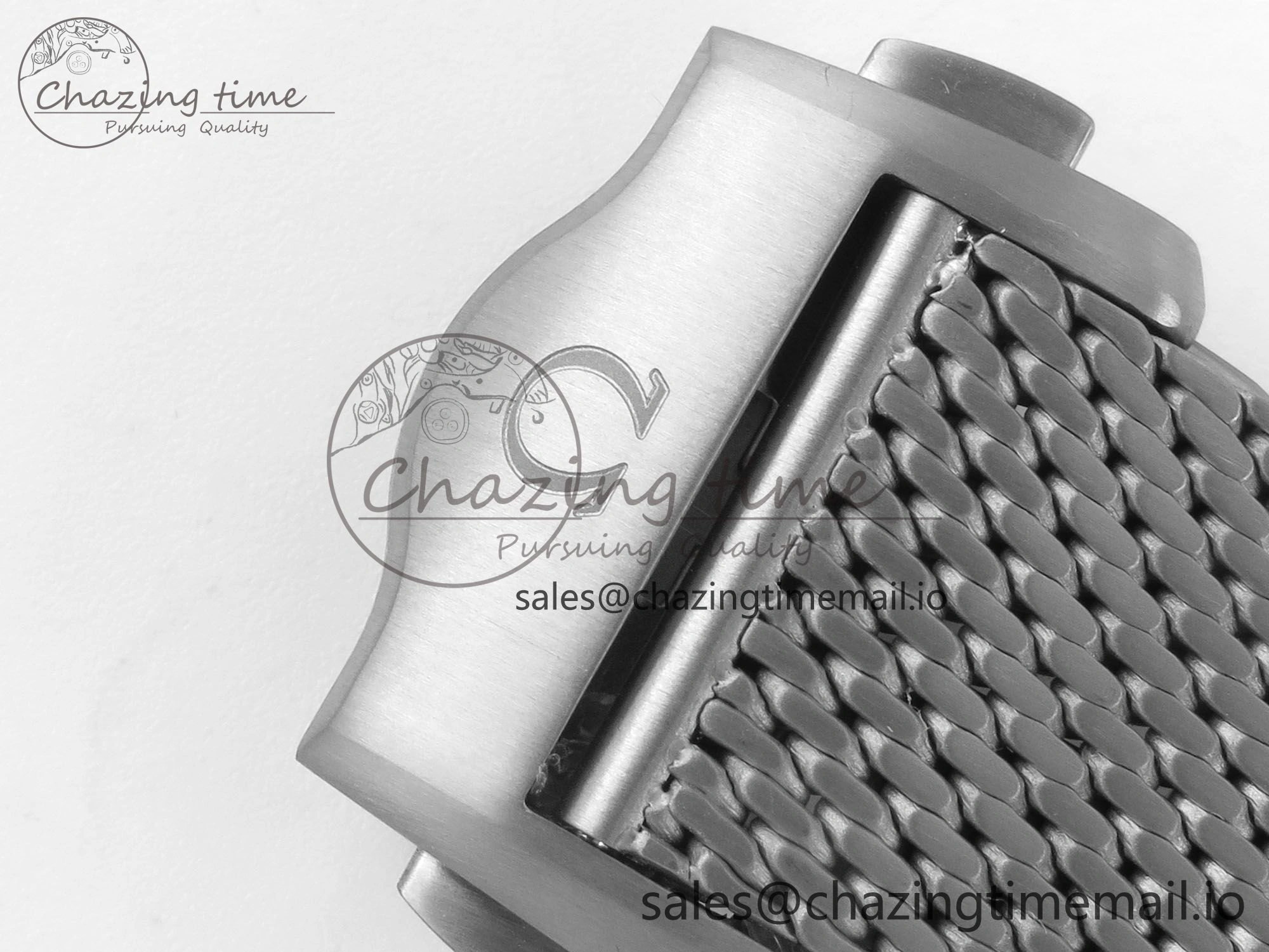 Seamaster 300 “No Time to Die” V6 Titanium VSF 1:1 Best Edition On Titanium Mesh Bracelet A8806 (Free Nato)