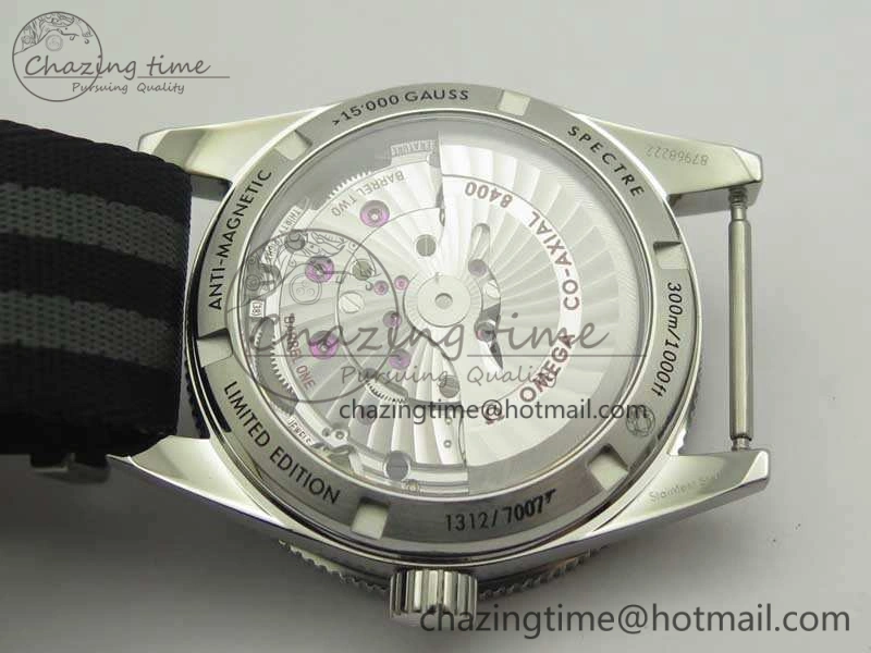 Seamaster 300 “Spectre” Limited Edition VSF 1:1 Best Edition On “007” Nato Strap A8400 Super Clone