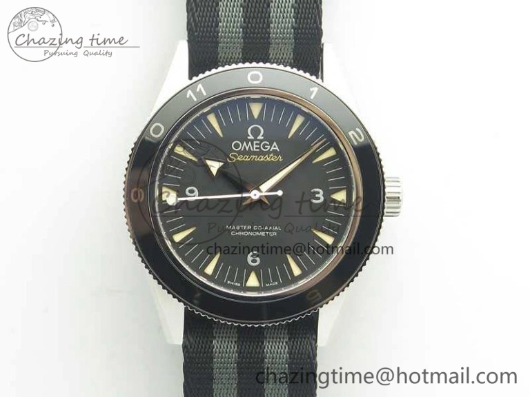 Seamaster 300 “Spectre” Limited Edition VSF 1:1 Best Edition On “007” Nato Strap A8400 Super Clone