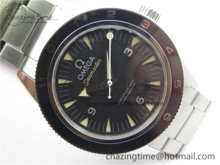Seamaster 300 “Spectre” Limited Edition VSF 1:1 Best Edition on SS Bracelet A8400 Super Clone