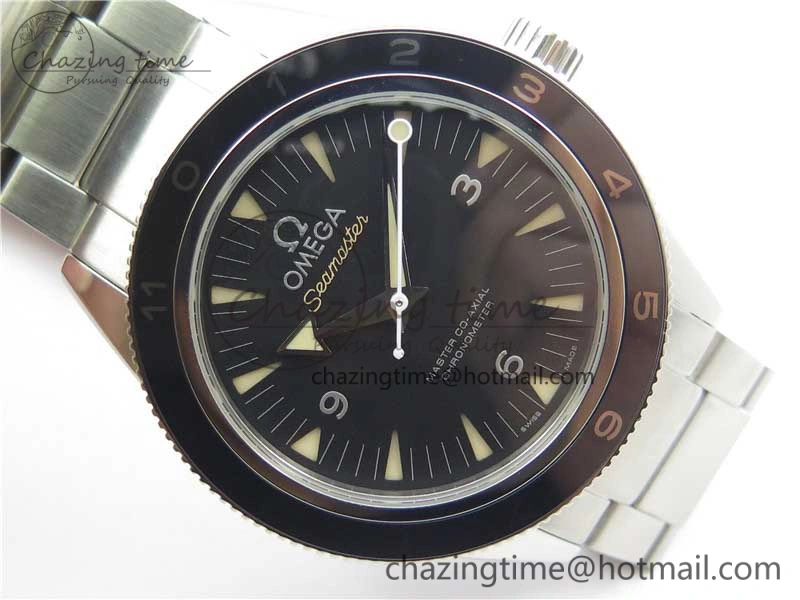 Seamaster 300 “Spectre” Limited Edition VSF 1:1 Best Edition on SS Bracelet A8400 Super Clone