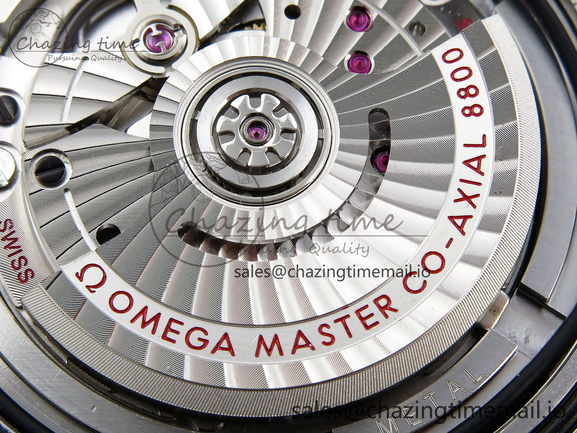 Seamaster 300 VSF 1:1 Best Edition Summer Blue Dial on SS Bracelet A8800