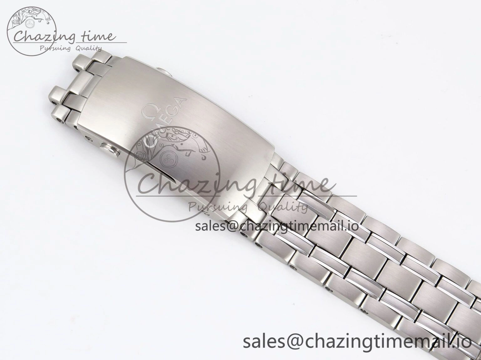 Seamaster 300 VSF 1:1 Best Edition Summer Blue Dial on SS Bracelet A8800