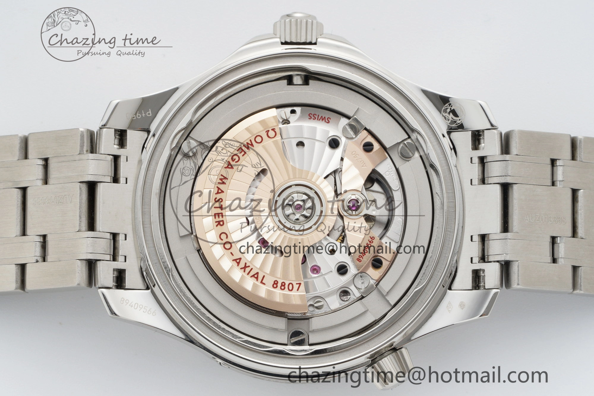 Seamaster 300M 007 Platinum VSF 1:1 Best Edition Gray Dial on SS Bracelet A8807