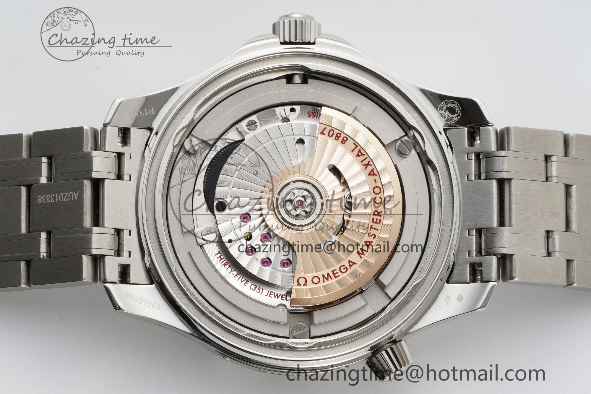Seamaster 300M 007 Platinum VSF 1:1 Best Edition Gray Dial on SS Bracelet A8807