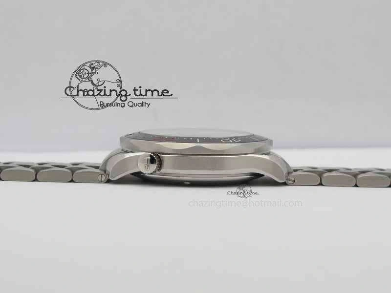 Seamaster 300M 007 SS MK 1:1 Best Edition Black 007 Dial Ceramic Bezel On SS Bracelet A2824