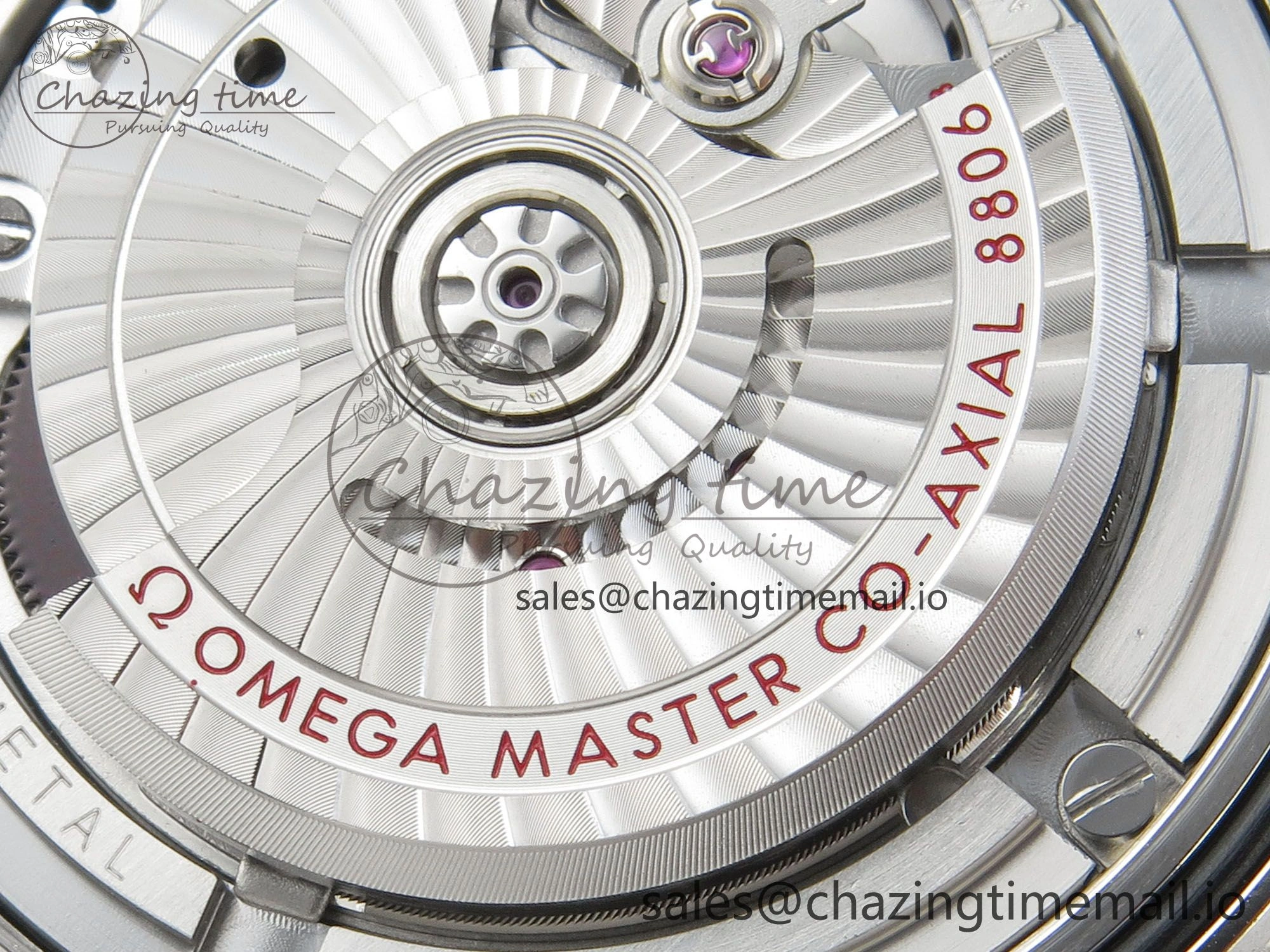 Seamaster 300M 42mm SS VSF Best Edition Black Dial On Mesh Bracelet A8806