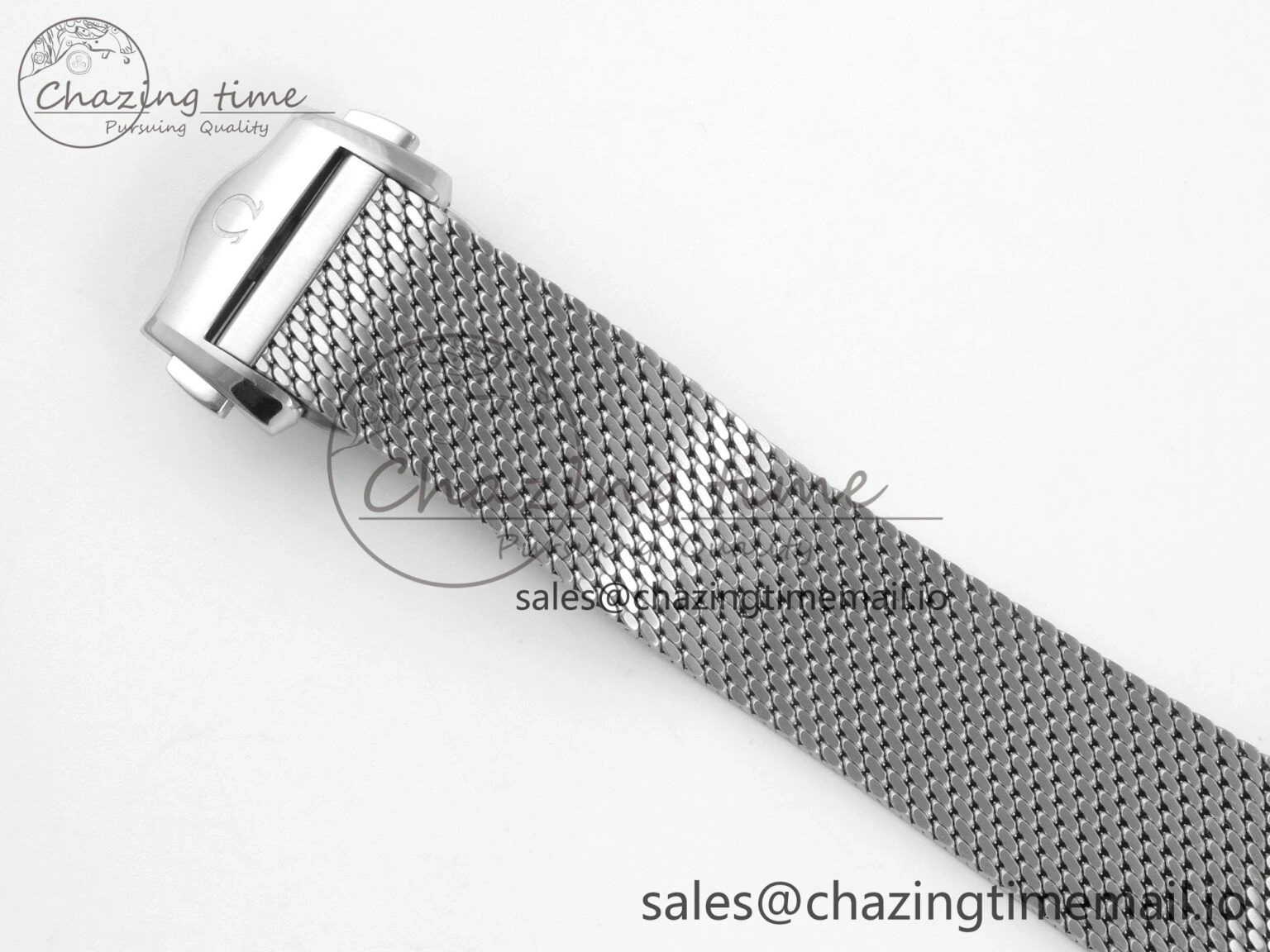 Seamaster 300M 42mm SS VSF Best Edition Black Dial On Mesh Bracelet A8806