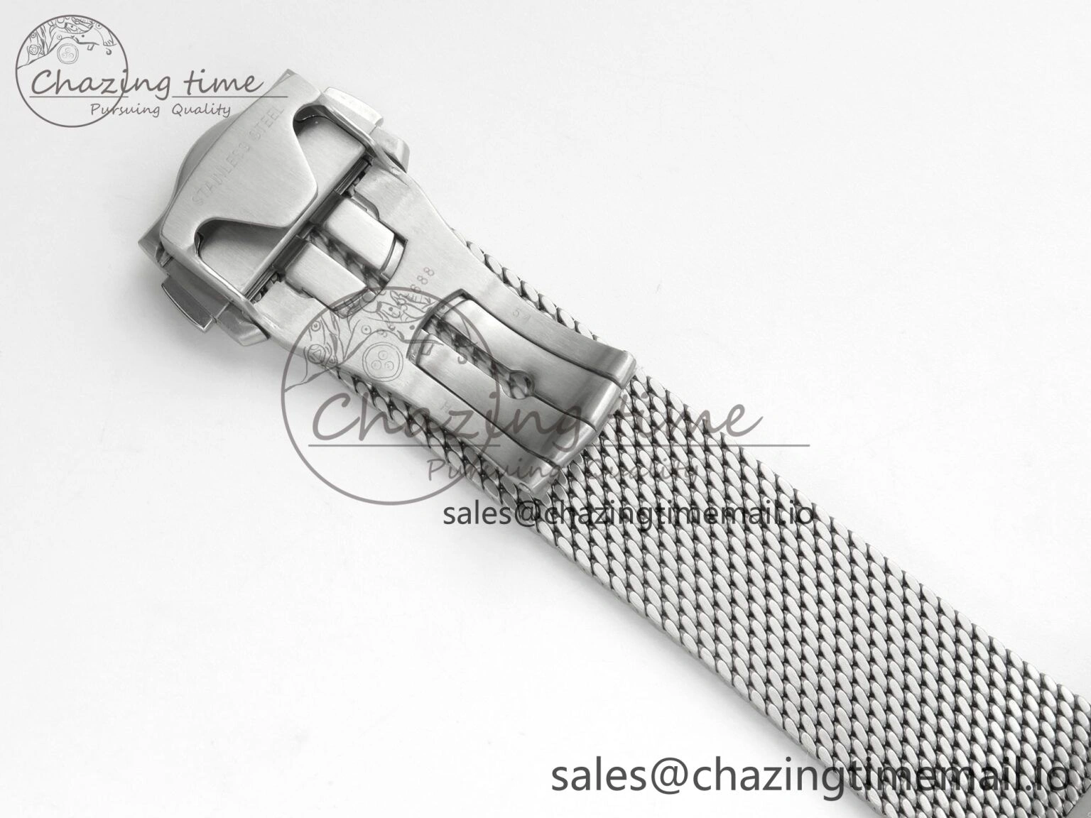 Seamaster 300M 42mm SS VSF Best Edition Black Dial On Mesh Bracelet A8806