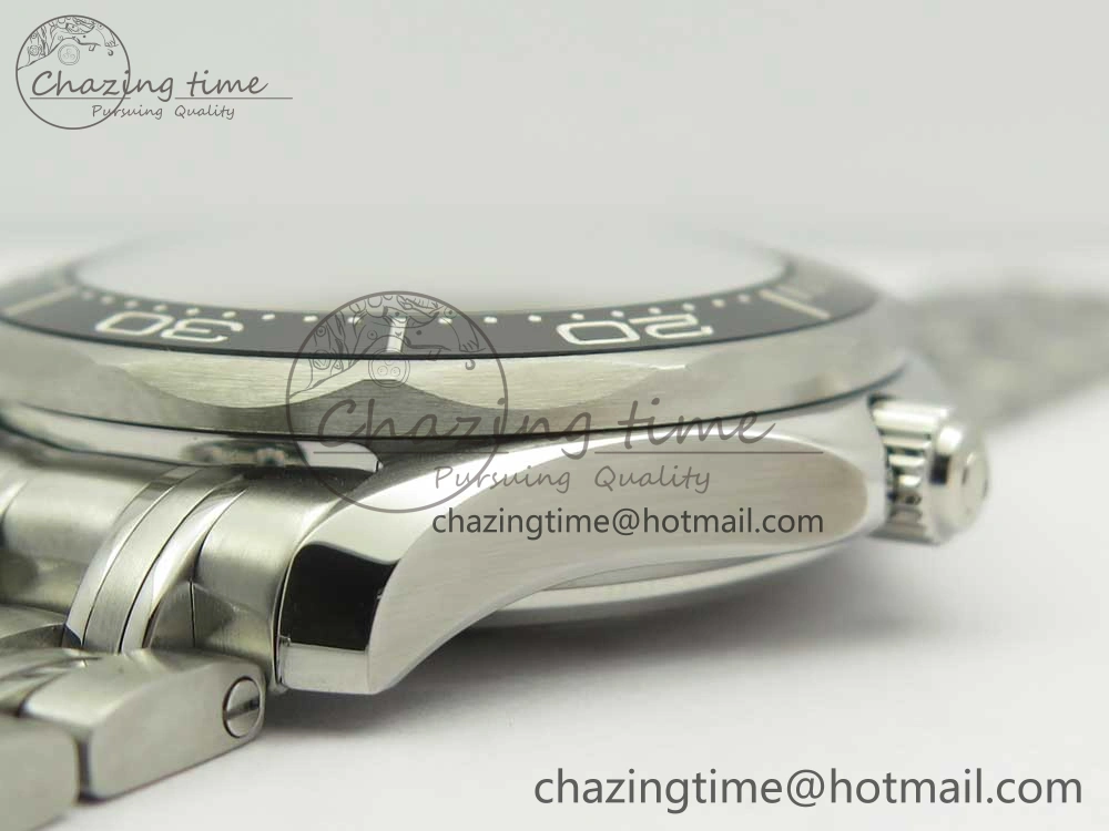 Seamaster 300M Chronometer SS “007” Limited Edition OMF 1:1 Best Edition on SS Bracelet A2824 (Black Balance Wheel) V2