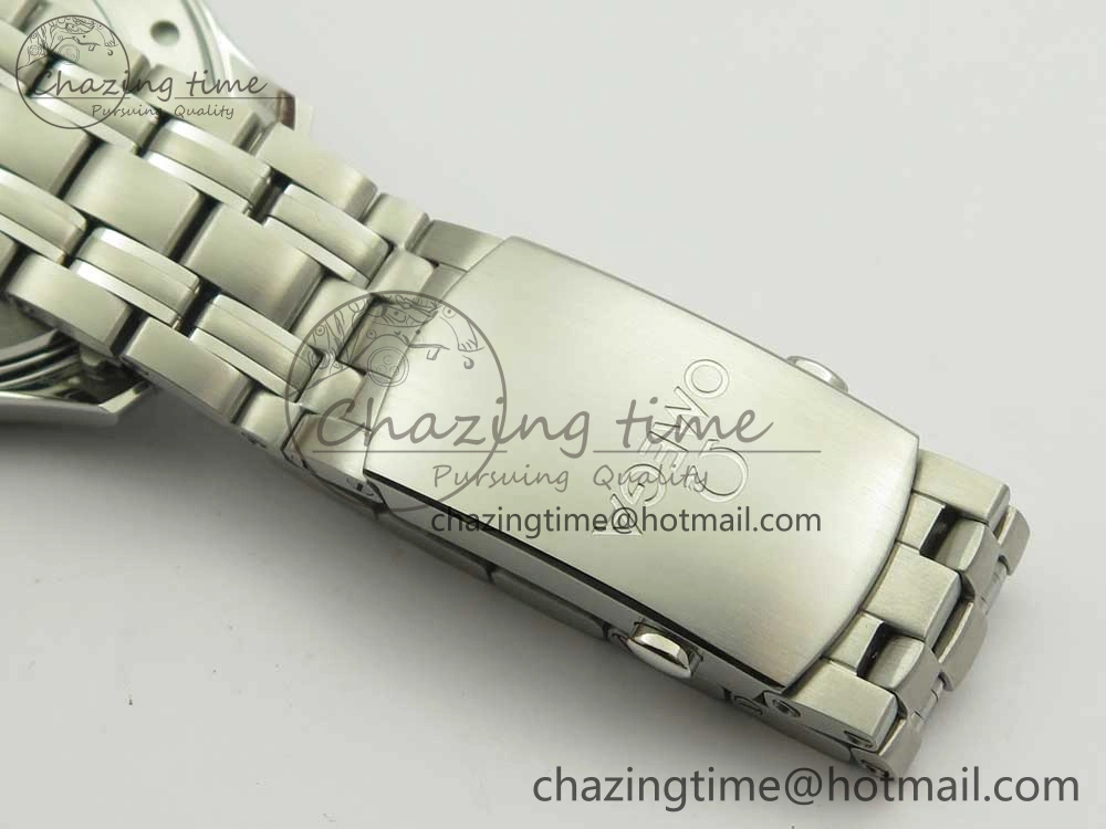 Seamaster 300M Chronometer SS “007” Limited Edition OMF 1:1 Best Edition on SS Bracelet A2824 (Black Balance Wheel) V2