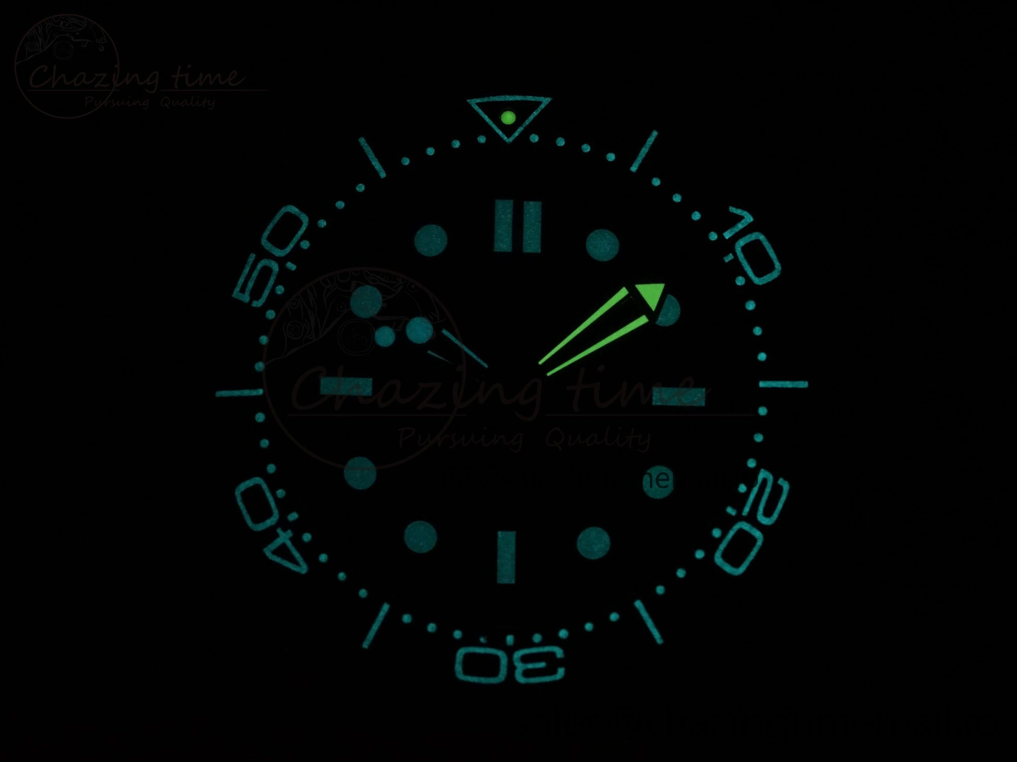 Seamaster 300M Diver Rose Gold VSF 1:1 Best Edition Black Dial on Mesh Bracelet A8806