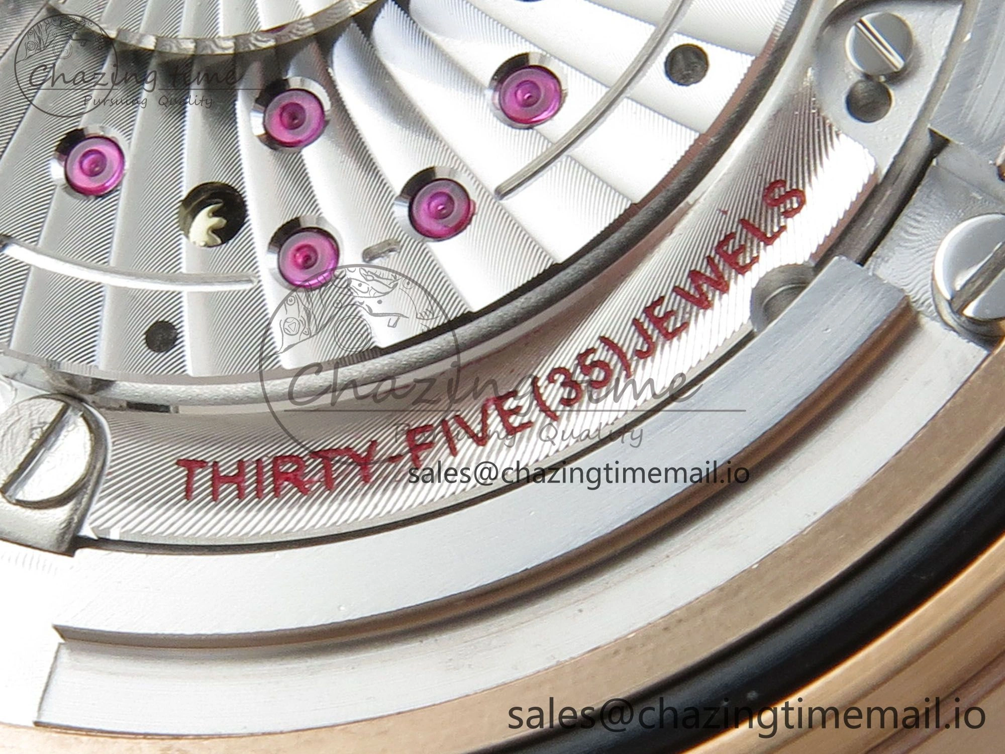 Seamaster 300M Diver Rose Gold VSF 1:1 Best Edition Black Dial on Mesh Bracelet A8806