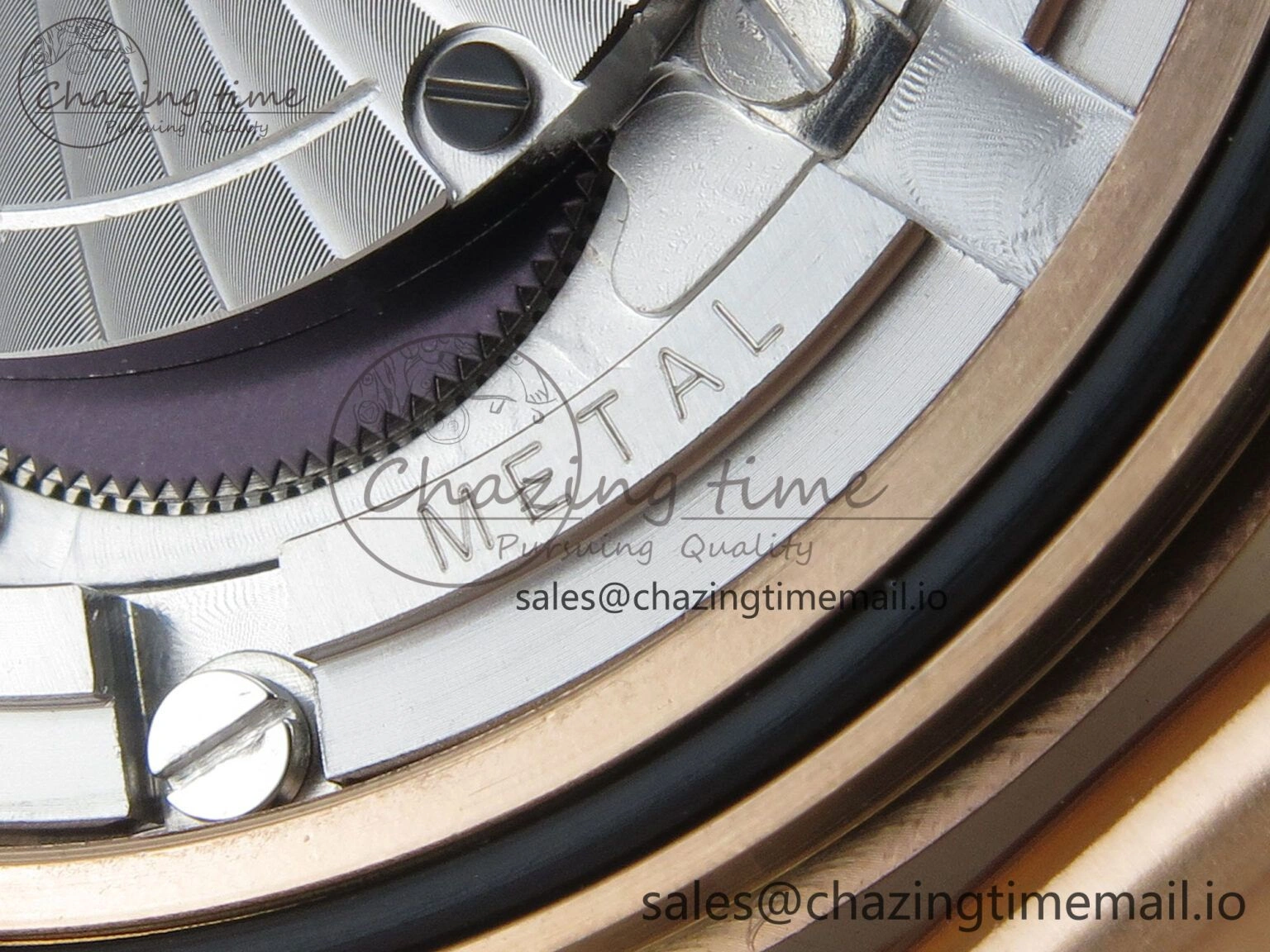 Seamaster 300M Diver Rose Gold VSF 1:1 Best Edition Black Dial on Mesh Bracelet A8806
