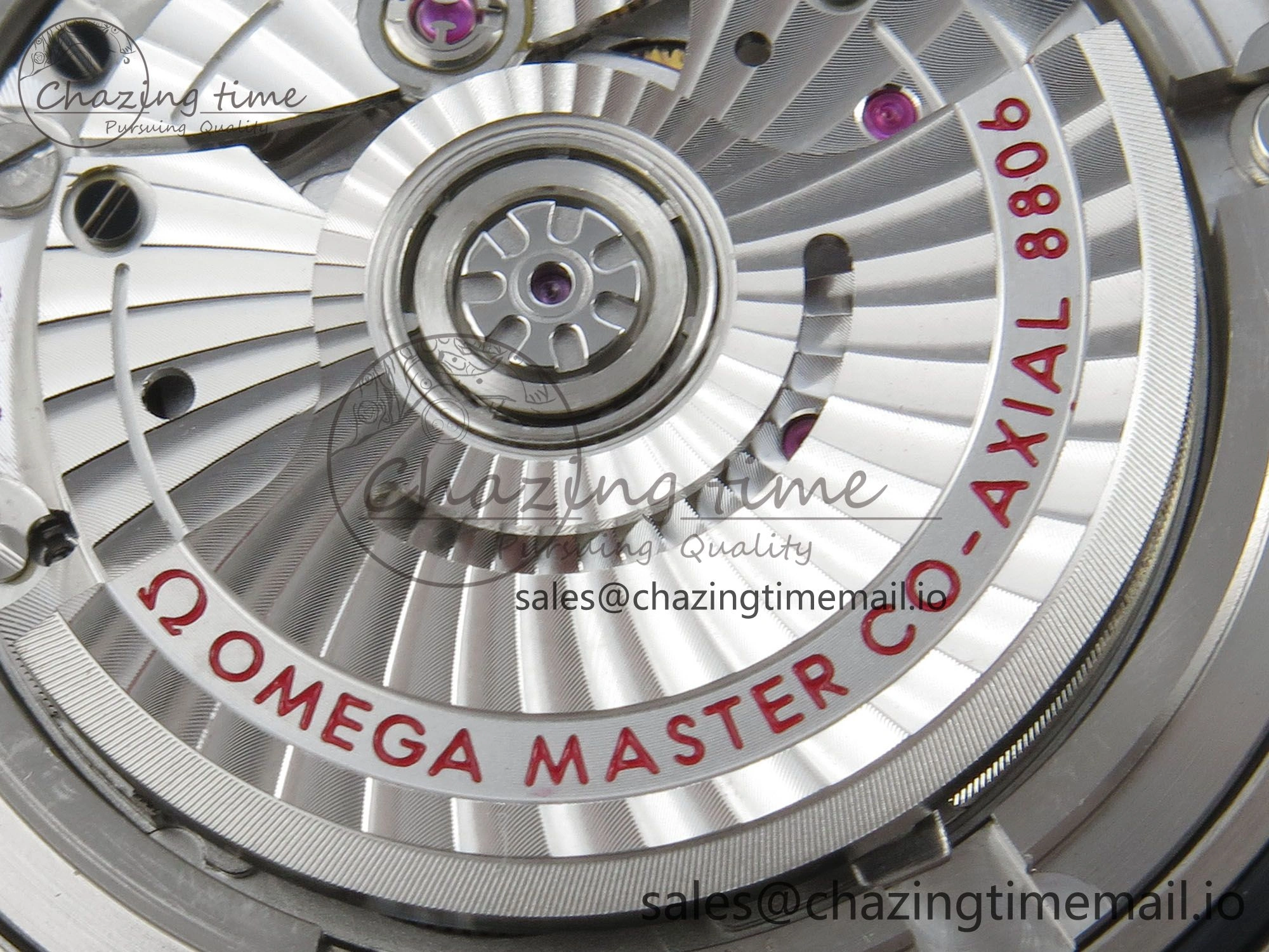Seamaster 300M Diver Titanium Bronze Gold VSF 1:1 Best Edition Green Dial on Titanium Mesh Bracelet A8806
