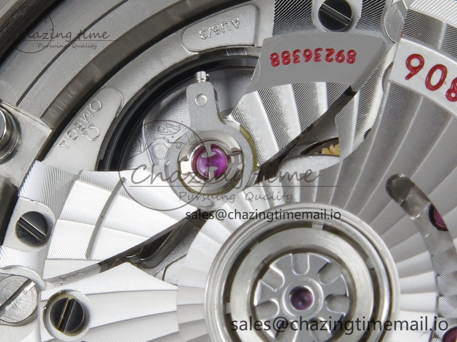 Seamaster 300M Diver Titanium Bronze Gold VSF 1:1 Best Edition Green Dial on Titanium Mesh Bracelet A8806