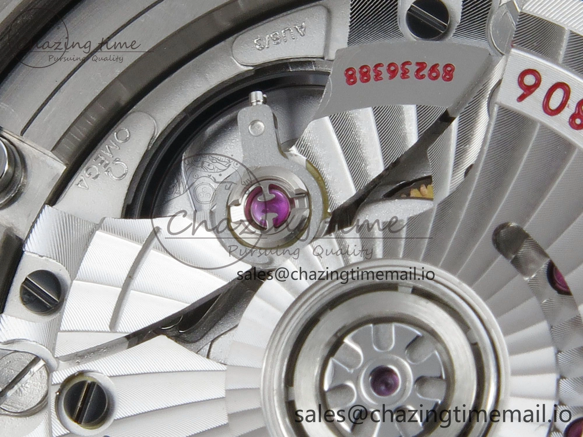 Seamaster 300M Diver Titanium Bronze Gold VSF 1:1 Best Edition Green Dial on Titanium Mesh Bracelet A8806