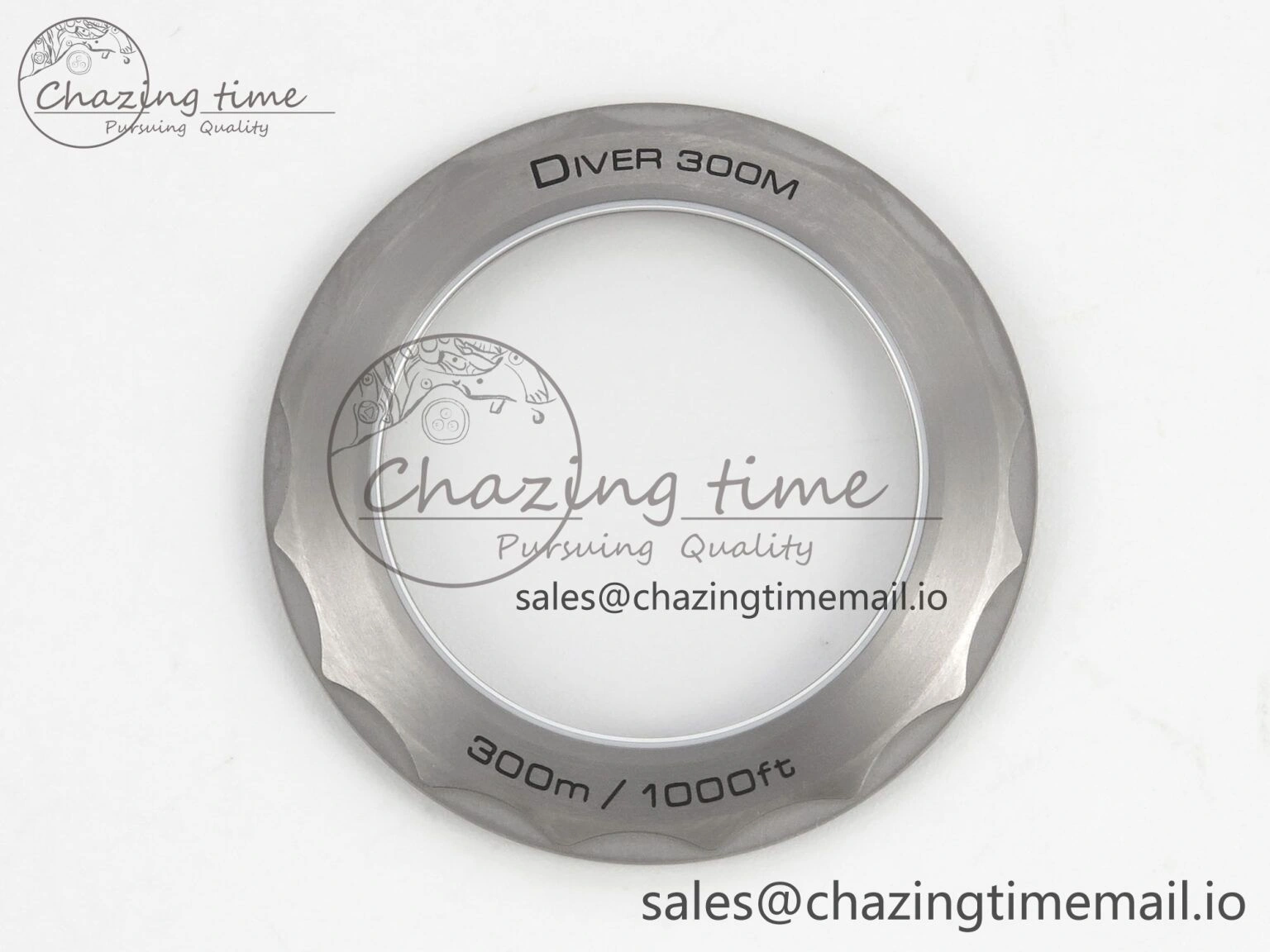 Seamaster 300M Diver Titanium Bronze Gold VSF 1:1 Best Edition Green Dial on Titanium Mesh Bracelet A8806