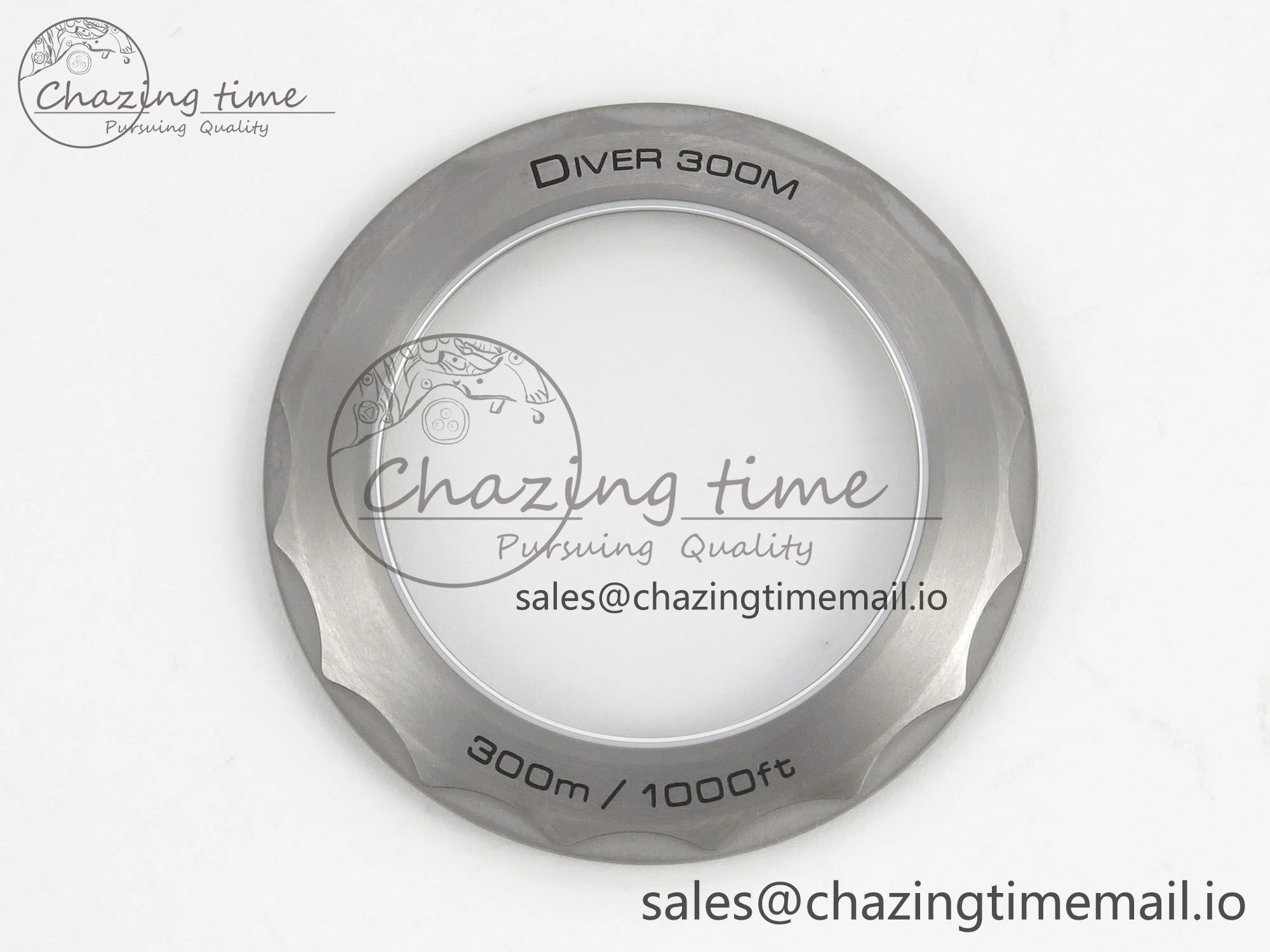 Seamaster 300M Diver Titanium Bronze Gold VSF 1:1 Best Edition Green Dial on Titanium Mesh Bracelet A8806