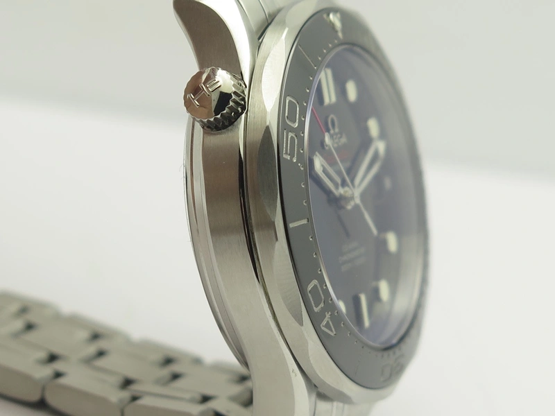 Seamaster 300M SS MKF 1:1 Best Edition Black Dial Black Ceramic Bezel On SS Bracelet A2824 V2