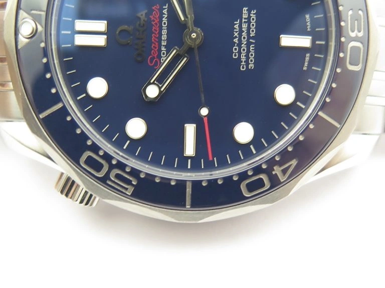 Seamaster 300M SS MKF 1:1 Best Edition Blue Dial Blue Ceramic Bezel On SS Bracelet A2824 V2