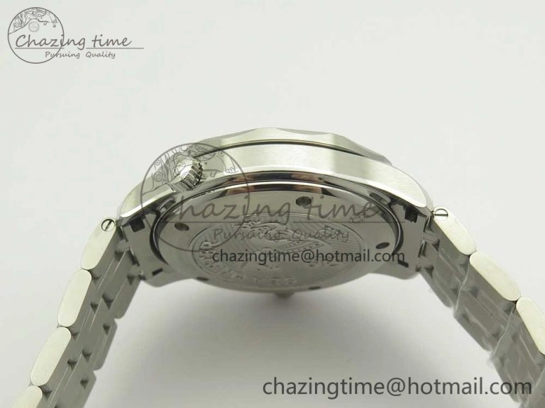 Seamaster 300M SS MKS V3 1:1 Best Edition Blue Dial Blue Ceramic Bezel on SS Bracelet A2824