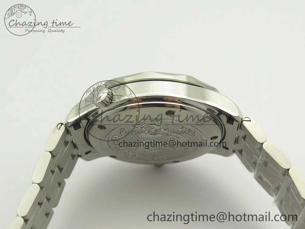 Seamaster 300M SS MKS V3 1:1 Best Edition Blue Dial Blue Ceramic Bezel on SS Bracelet A2824