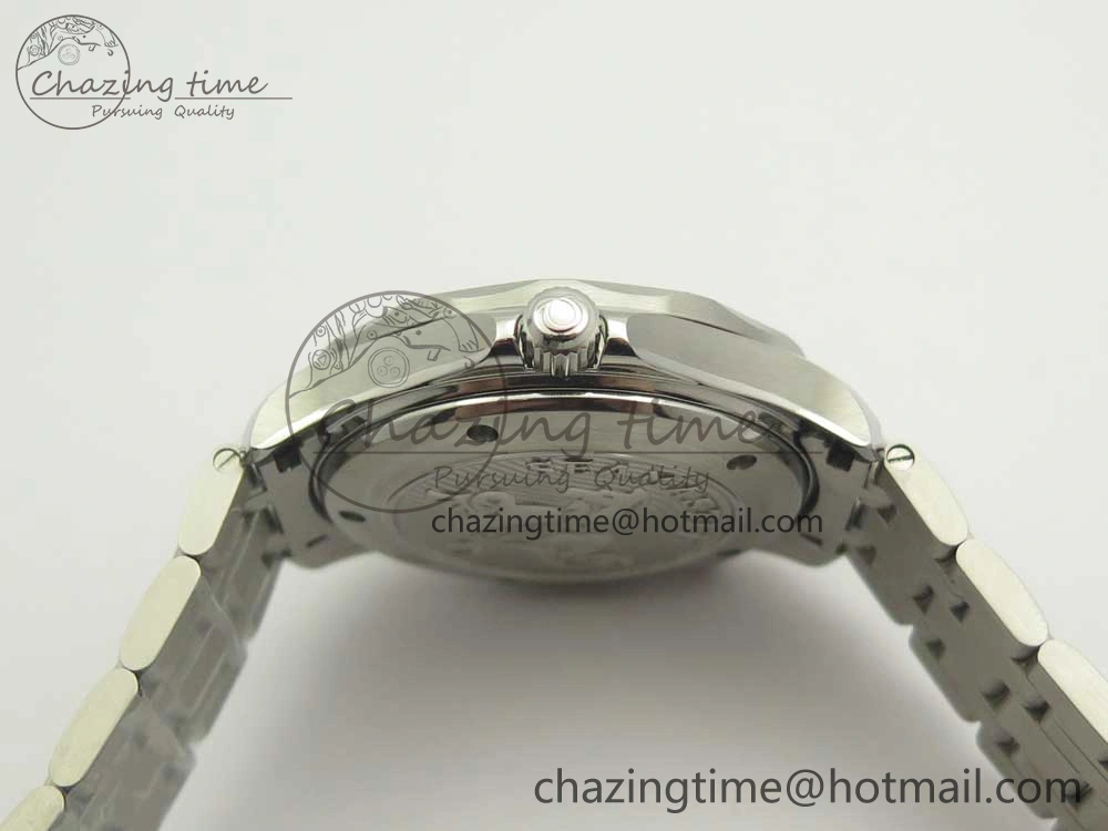 Seamaster 300M SS MKS V3 1:1 Best Edition Blue Dial Blue Ceramic Bezel on SS Bracelet A2824